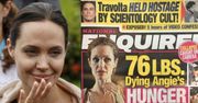 Amerykański tabloid o Angelinie: "Waży 34 KILOGRAMY! Jest karmiona przez sondę!"