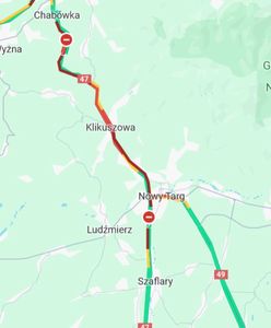 Stoją w 6-kilometrowym korku. Spore utrudnienia na Zakopiance