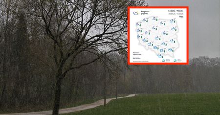 Arktyczne powietrze nad Polską. W nocy przy gruncie nawet -4 st. C