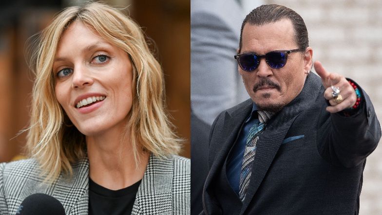 Anja Rubik staje po stronie Johnny'ego Deppa: "Miałam okazję go poznać"