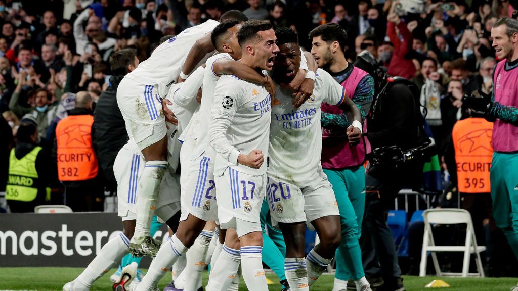 Zdjęcie okładkowe artykułu: Getty Images /  David S. Bustamante/Soccrates / Na zdjęciu: radość piłkarzy Realu Madryt