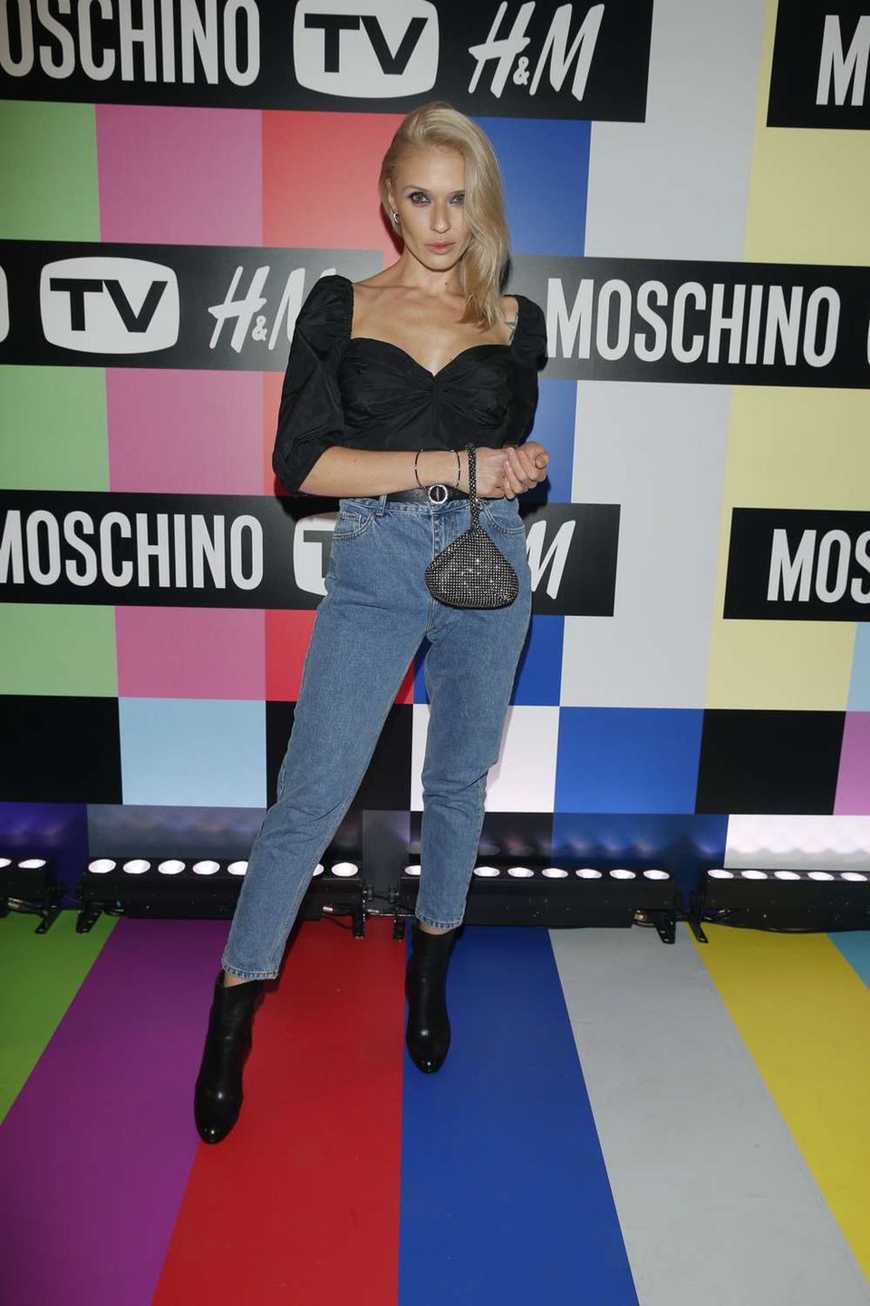 Rebel Look - gwiazdy na pokazie kolekcji Moschino x H&M