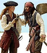 Przymiarki nowego korsarza z 'Piratów z Karaibów III'