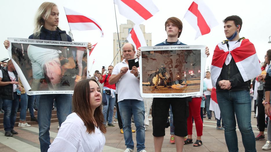 Jak wyglądają protesty na Białorusi?