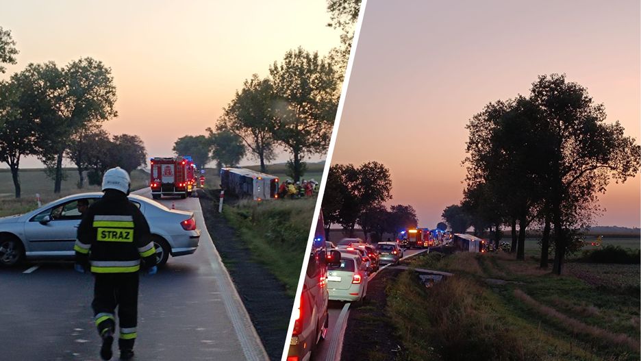 Wypadek autokaru