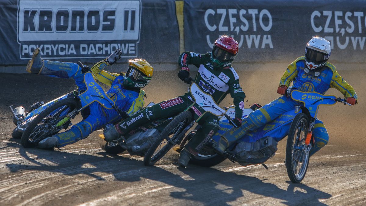 WP SportoweFakty / Patryk Kowalski / Na zdjęciu: zawodnicy Stali i Włókniarza