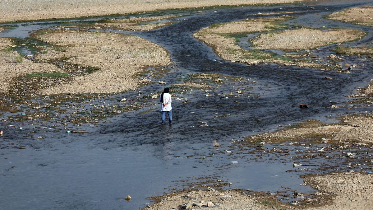 Water and electricity crisis in Iran prompts power and water cuts
ABEDIN TAHERKENAREH
river, picnic, water resources, dams, heatwave, electricity