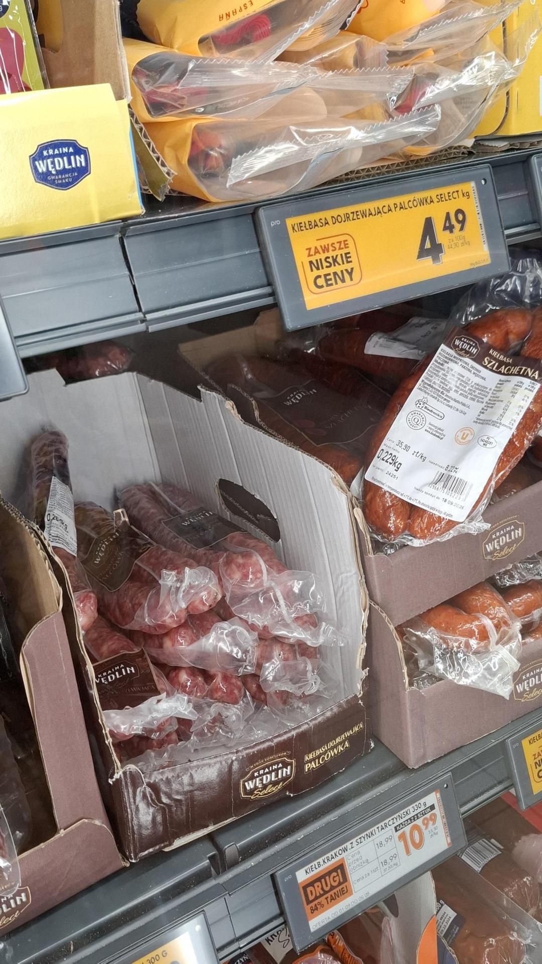 Kiełbasa palcówka