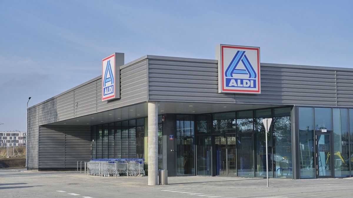 ALDI przy ul. Piaseckiej w Świdniku