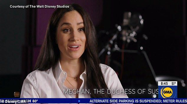 Meghan Markle podczas rozmowy dla "Good Morning America"