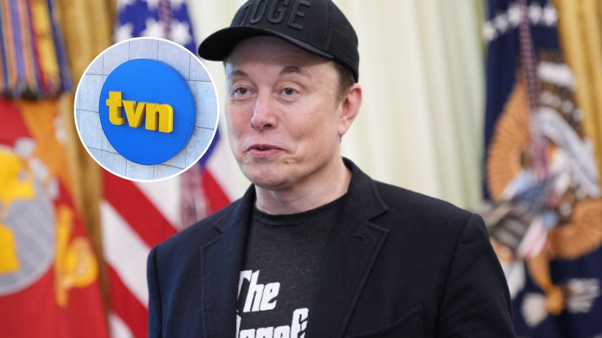 Elon Musk, logo TVN