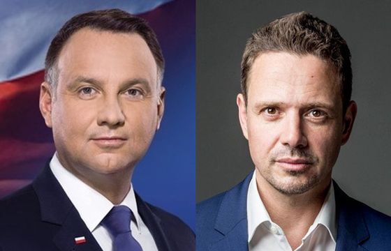 "Wiadomości" przed drugą turą więcej czasu poświęciły Rafałowi Trzaskowskiemu