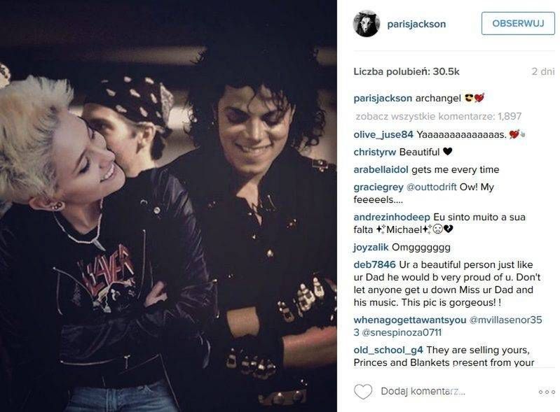 Paris Jackson jest blondynką (fot. Instagram)