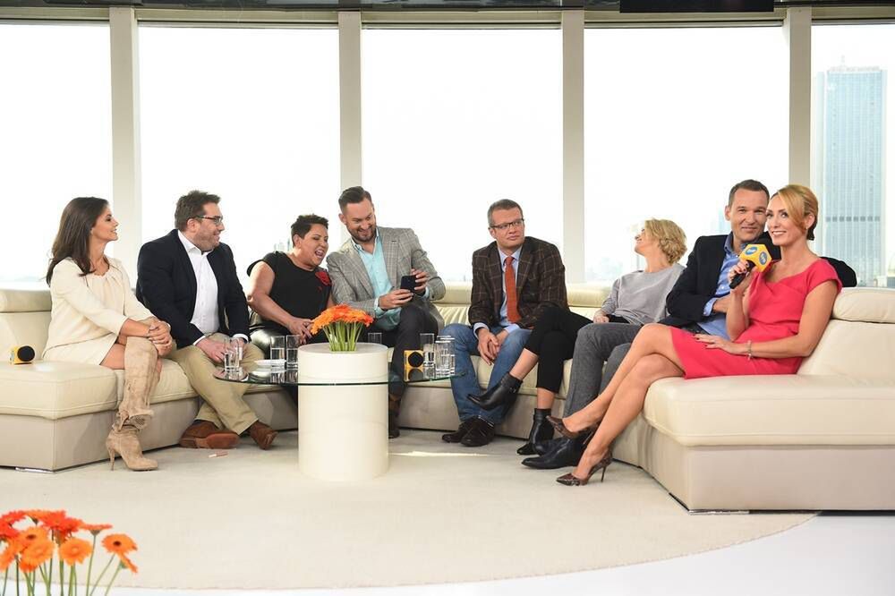 Kinga Rusin, Bartosz Węglarczyk, Dorota Wellman, Marcin Prokop, Marcin Meller, Magda Mołek, Robert Kantereit, Anna Kalczyńska
Konferencja Dzień Dobry TVN
Fotografia: JastrzabPost
