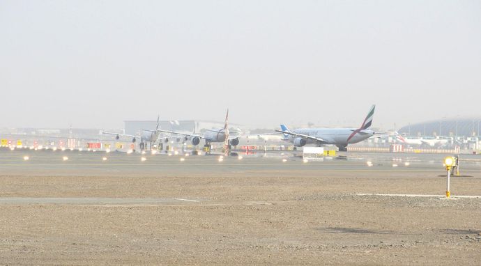Megalotnisko w Dubaju