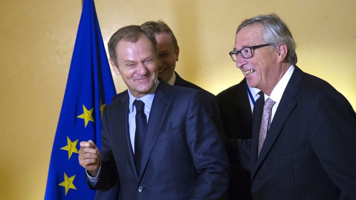 Tusk z nowym przewodniczącym Komisji Europejskiej</br>Jeanem-Claudem Junckerem