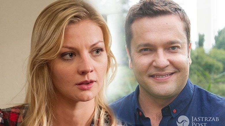 Na Wspólnej, Michał (Robert Kudelski), Julia (Katarzyna Kołeczek), fot: AKPA