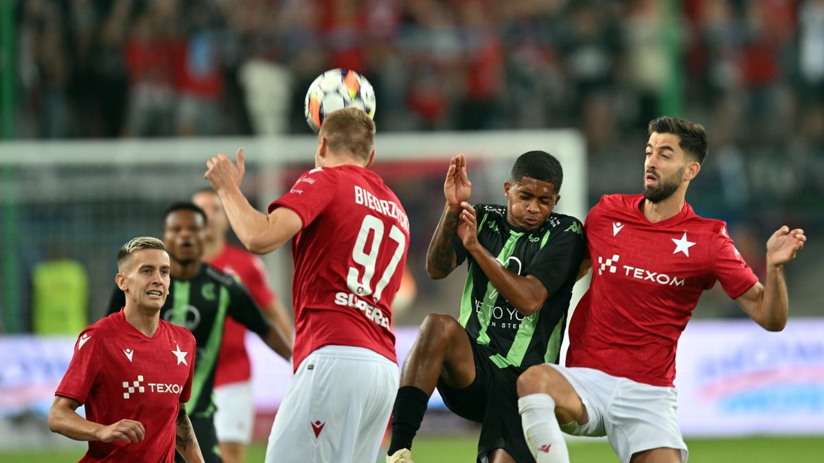 PAP / Art Service / Mecz Wisła Kraków - Cercle Brugge