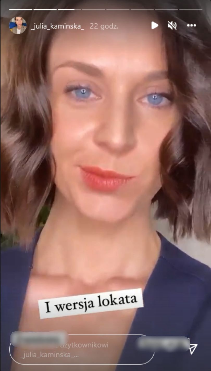 Julia Kamińska pochwaliła się nową fryzurą