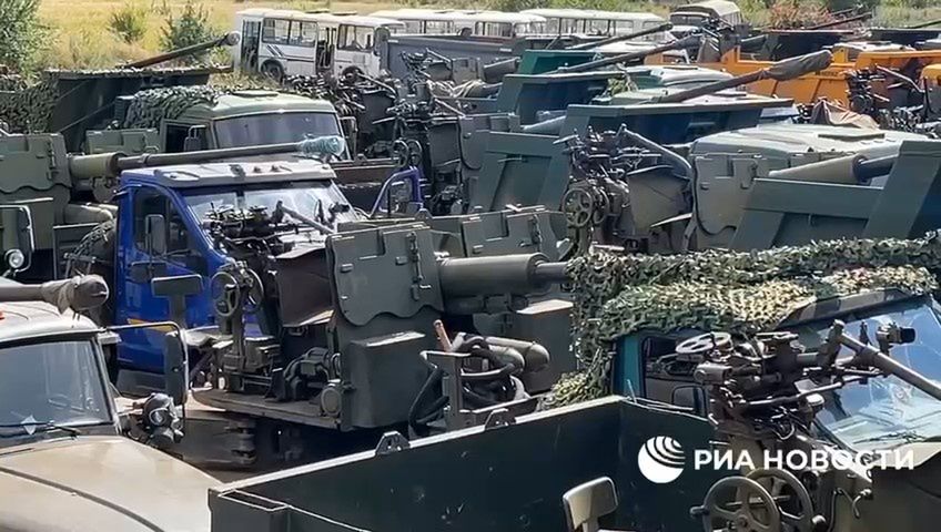 Sprzęt przekazany przez grupę Wagnera 