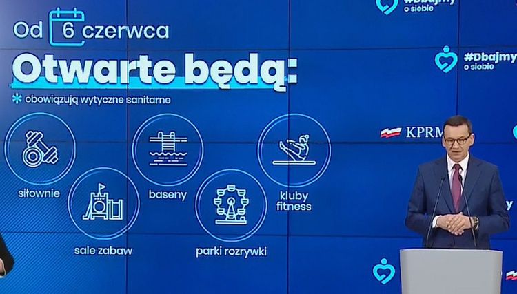 Mateusz Morawiecki ogłasza IV etap znoszenia obostrzeń