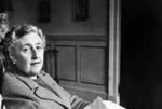 Agatha Christie at home