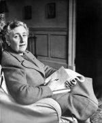 Agatha Christie at home