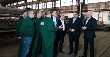Kontrakt warty 500 mln zł dla Cegielskiego. Morawiecki zapowiada odrodzenie polskiego przemysłu
