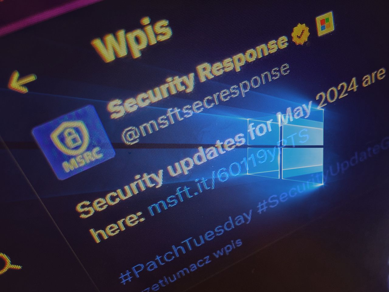 Windows Update: majowe aktualizacje zabezpieczeń