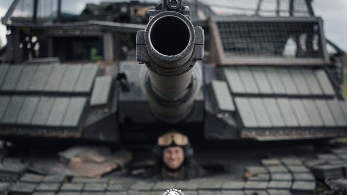 Czołg Abrams w Ukrainie