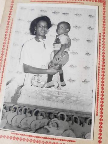 Mały Wilfredo Leon z mamą, Aliną Venero Boza (fot. archiwum prywatne)