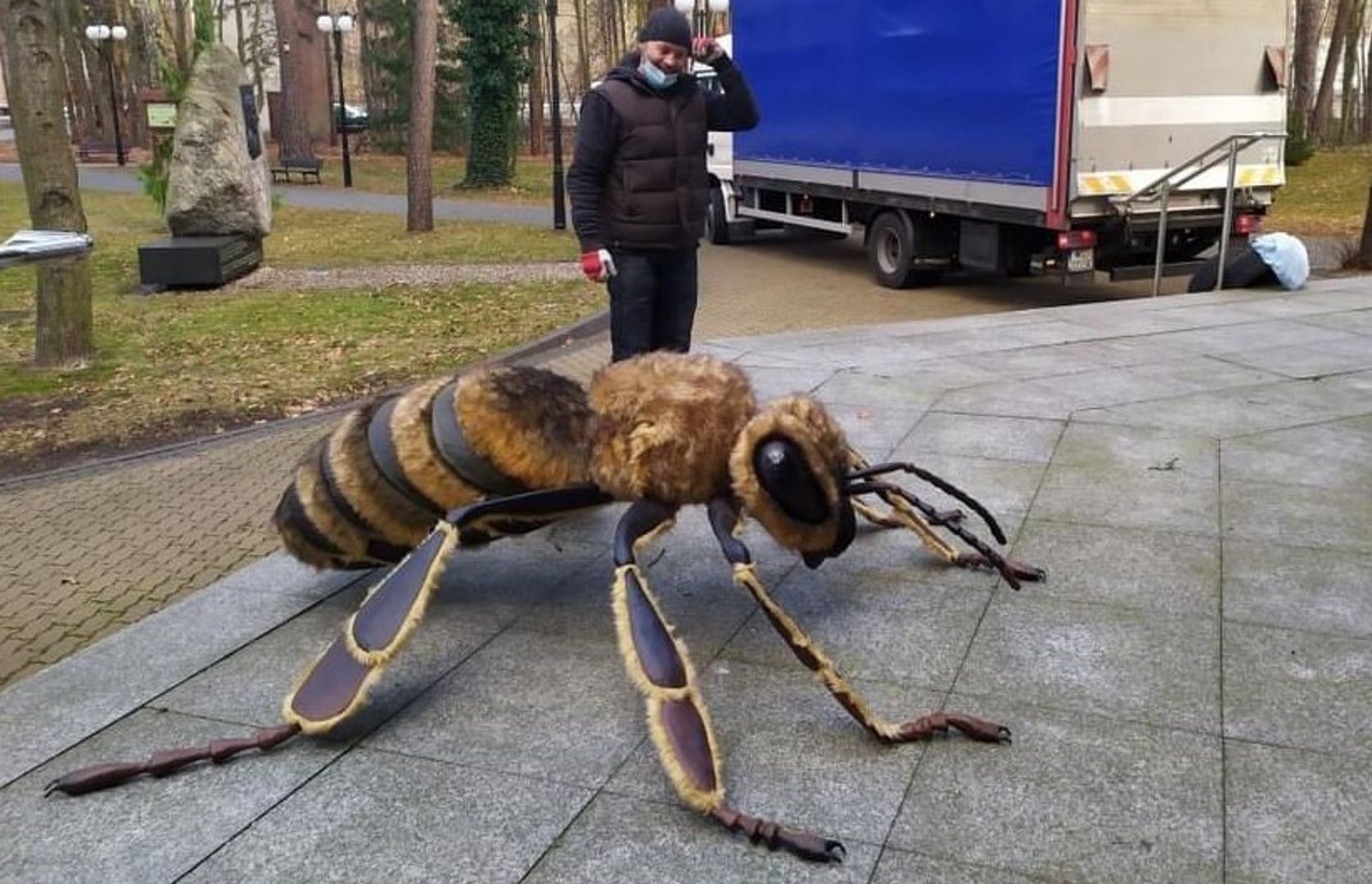 Leśne giganty pod Warszawą. Nowa atrakcja dla dzieci w sękocińskich lasach