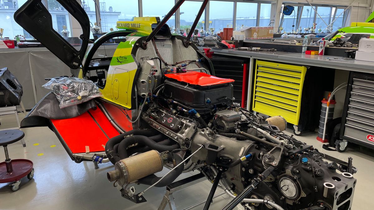 Samochód LMP2 zespołu Inter Europol Competition