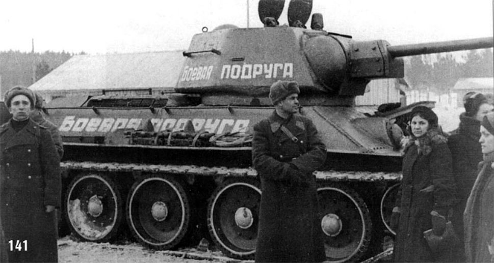 Maria Oktiabrskaja - pomścić śmierć męża za sterami T-34