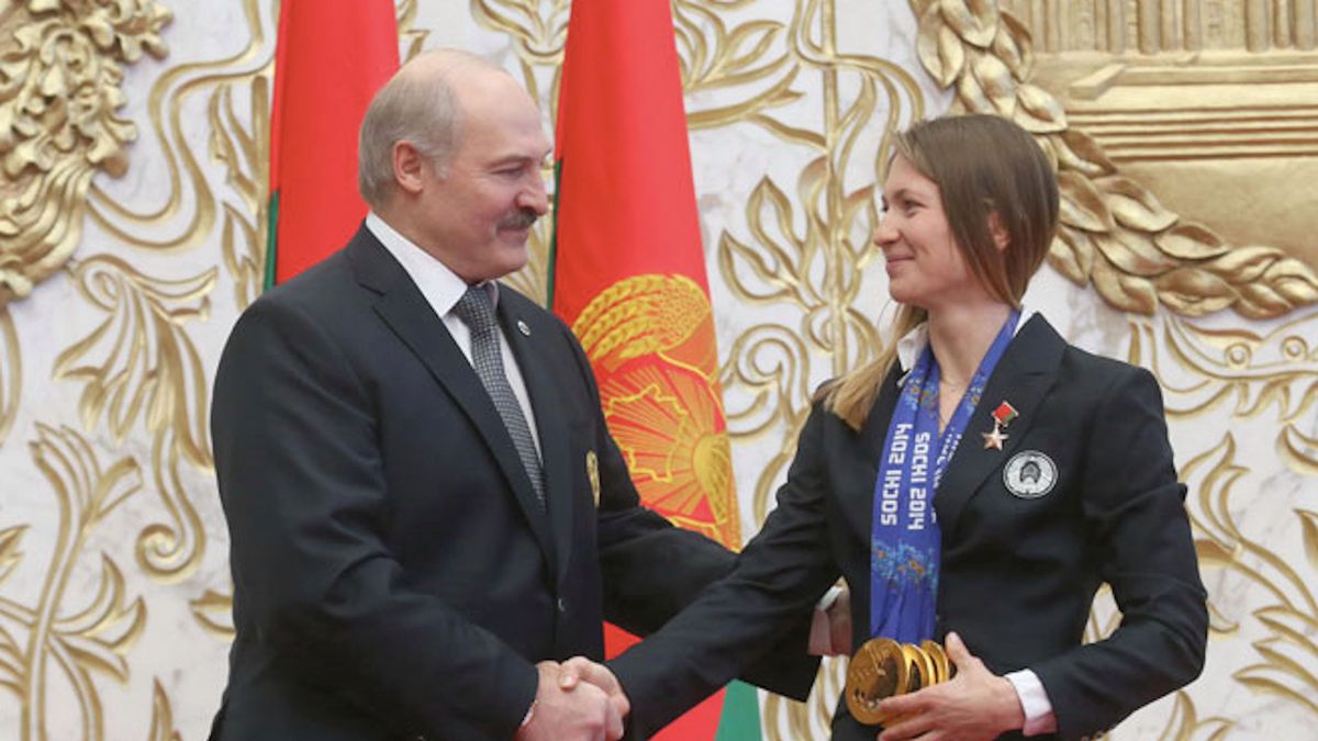Aleksander Łukaszenka uwielbiał pokazywać się publicznie z Darią Domraczewą
