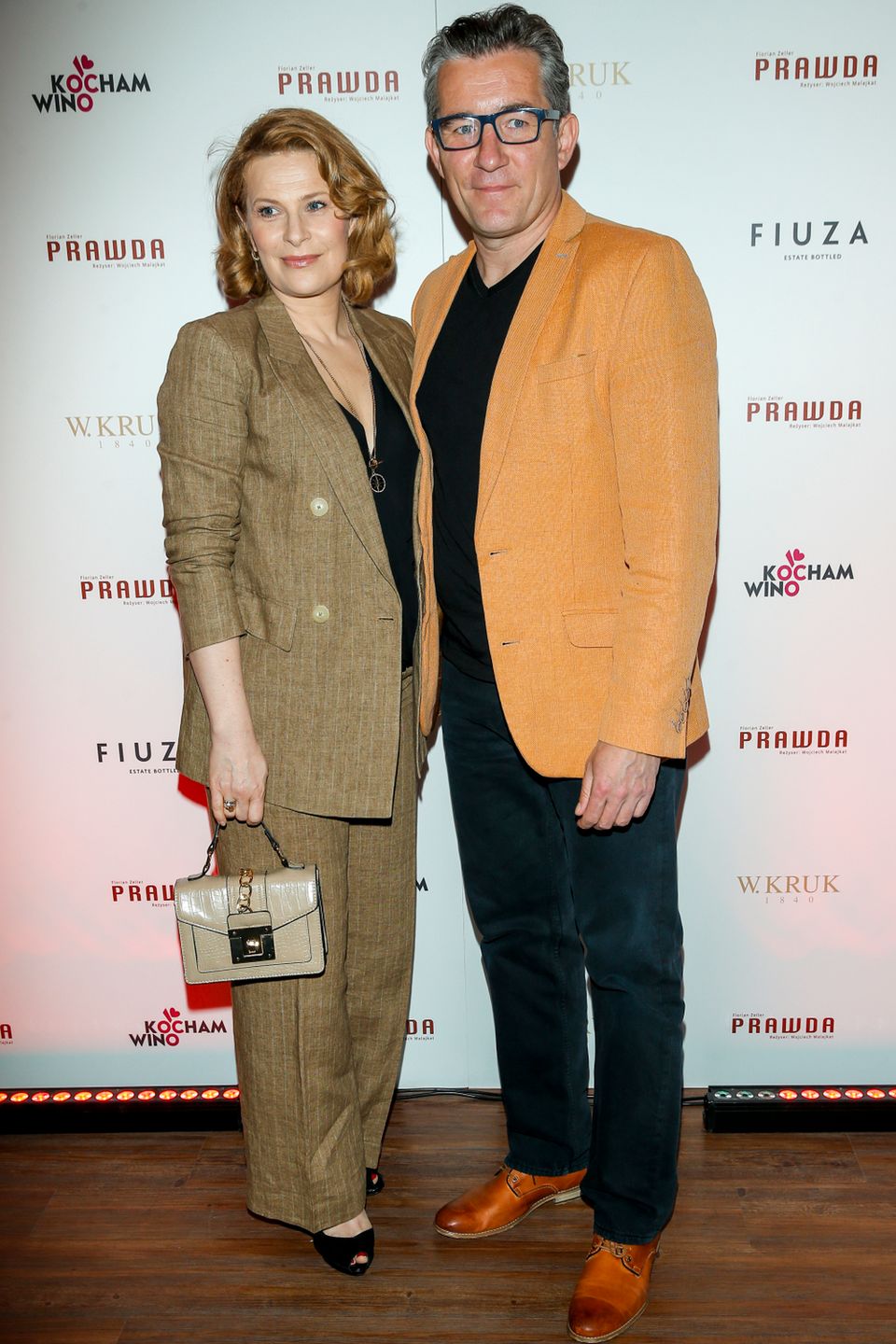 Agnieszka Warchulska, Przemysław Sadowski - premiera sztuki Prawda (fot. AKPA)
