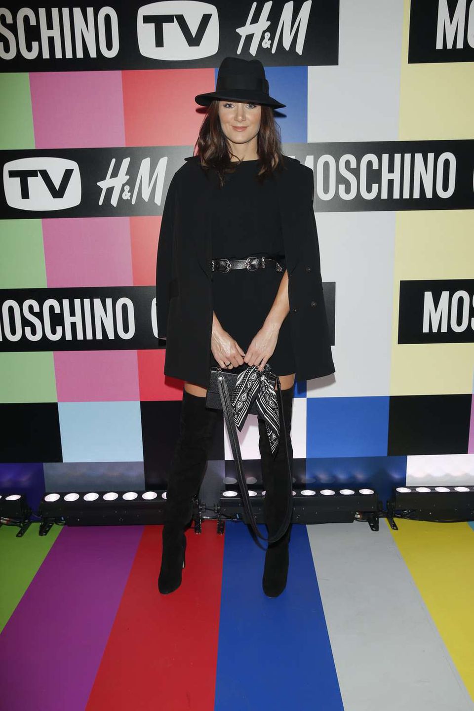 Sabrina Pilewicz - gwiazdy na pokazie kolekcji Moschino x H&M