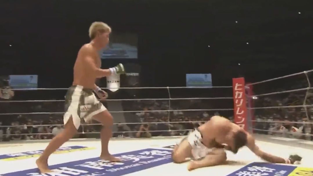 Twitter / Daichi Abe brutalnie znokautował rywala na gali Rizin 37