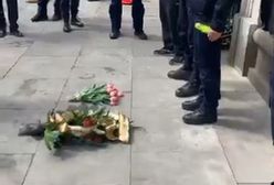 Protest rolników. Pod Ministerstwem Rolnictwa zapłonął znicz