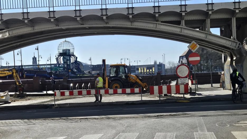 Przejazd pod niszami zostanie całkowicie zamknięty.