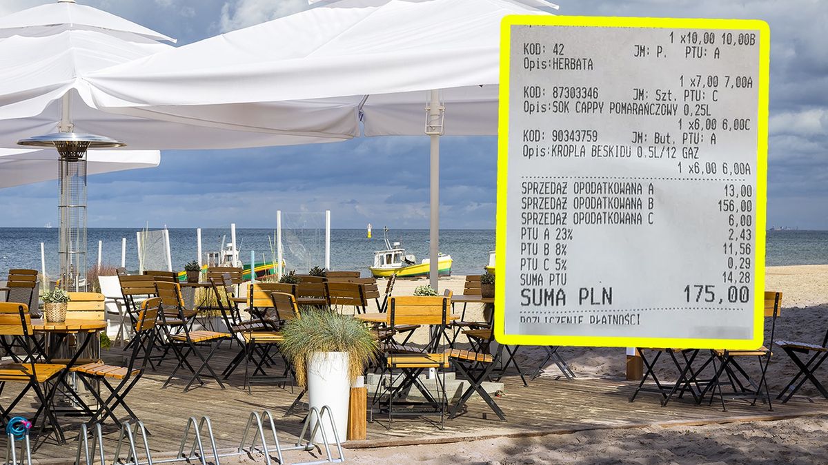 Paragon od czytelniczki z 2021 roku. Jak od tego czasu zmieniły się ceny nad Bałtykiem?