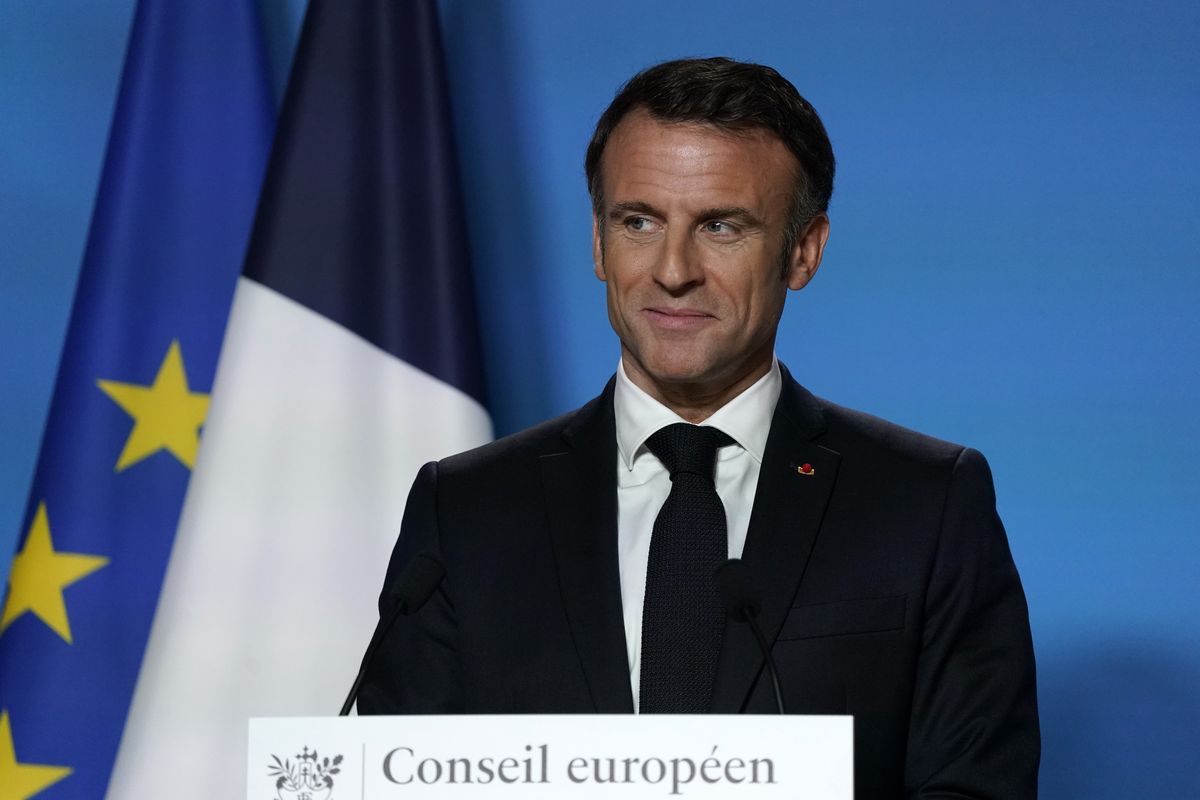 Prezydent Emmanuel Macron zapewnił kobiety, że prawo do aborcji będzie "nieodwracalne"