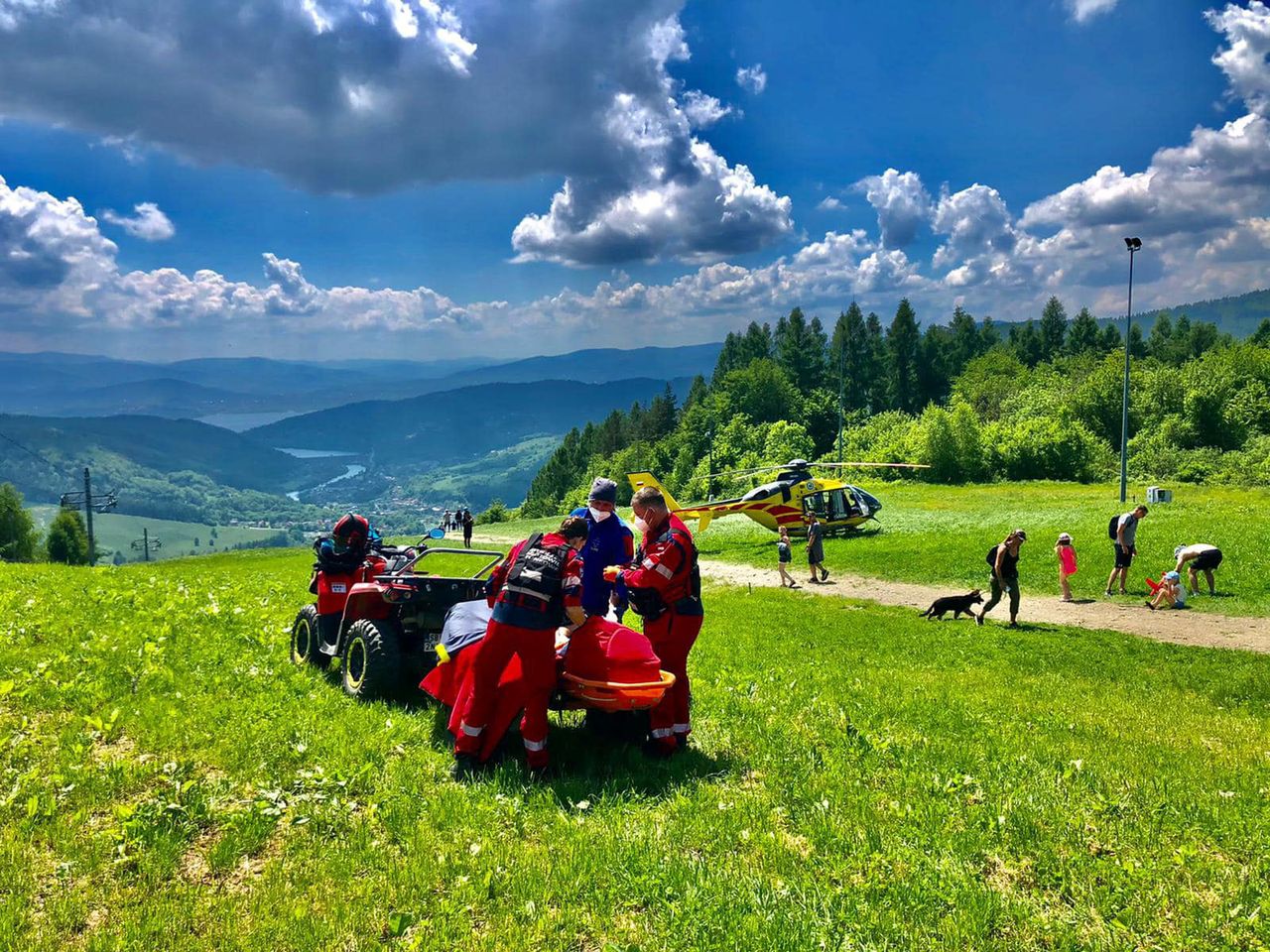 Beskidy. GOPR w długi weekend musiał interweniować 24 razy.