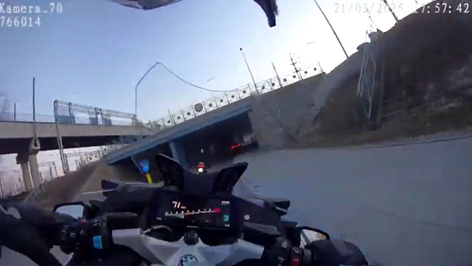 21-latek "zdobył" 222 pkt karne. Zobacz nagranie wideo