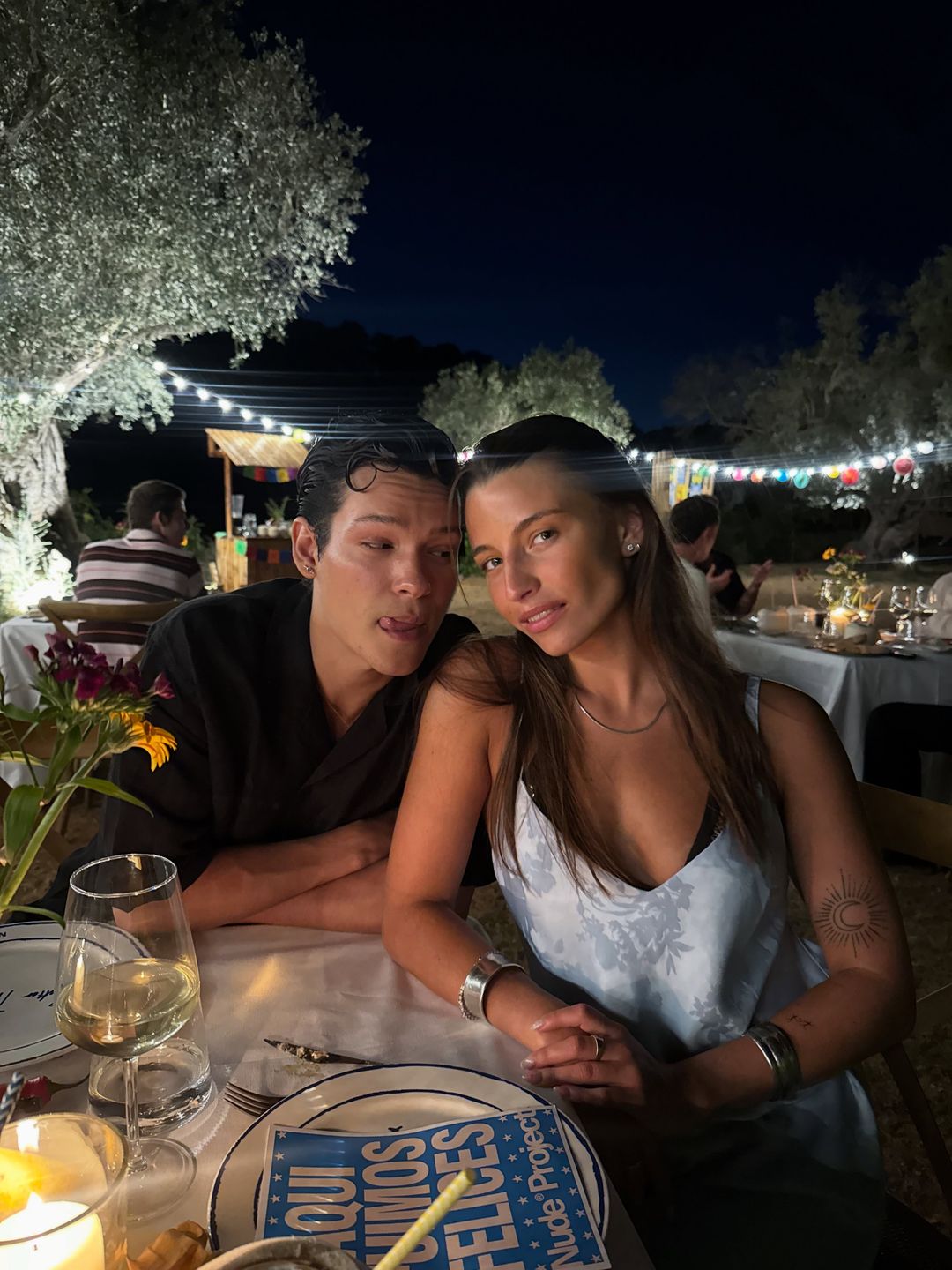 Julia Wieniawa i Omar Rudberg