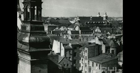 Jak sto lat temu wyglądał Stary Rynek z lotu ptaka