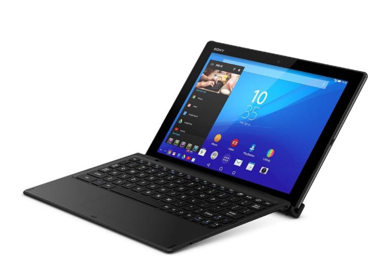 Tablet Sony Xperia Z4 z opcjonalną klawiaturą