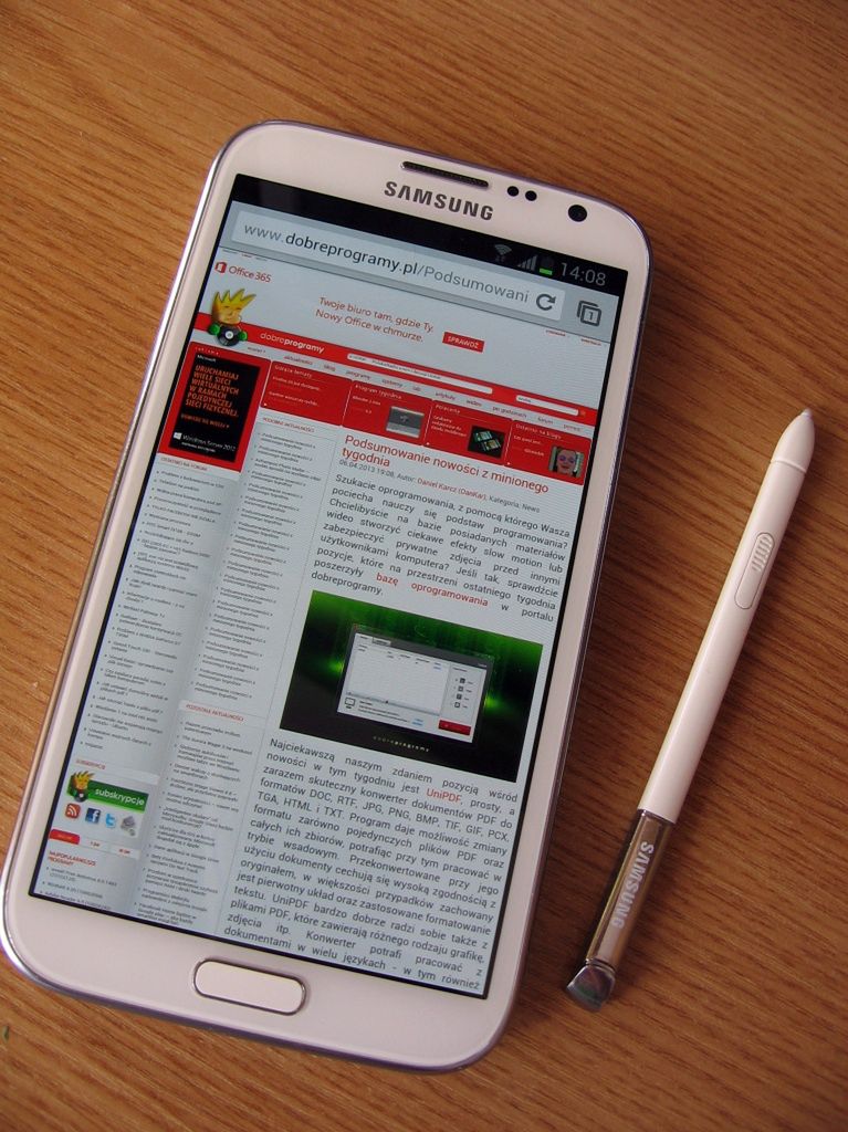 Samsung Galaxy Note 2 - smartfon na rozdrożu