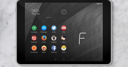 W czarnym pudełku ukryty był tablet Nokii z Androidem