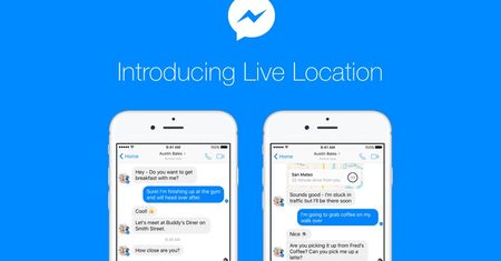 Facebook kopiuje Mapy Google: Messenger z bieżącą lokalizacją